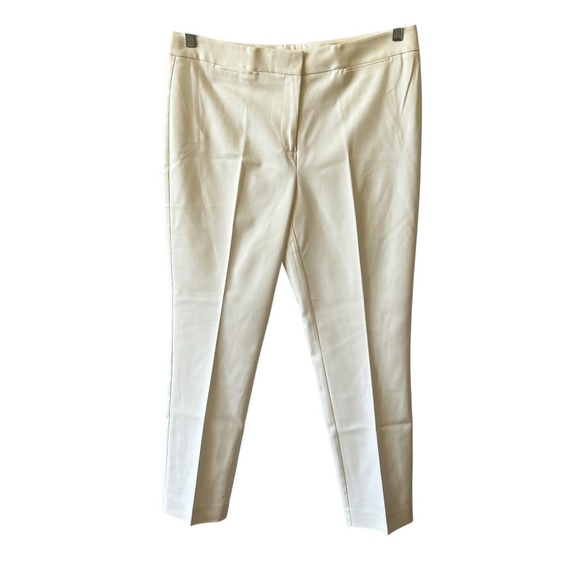 NORDSTROM COLLECTION PANTS 14 COTTON NYLON COASTAL GRANDMA CLASSIC SUMMER DRESSY - Picture 1 of 10